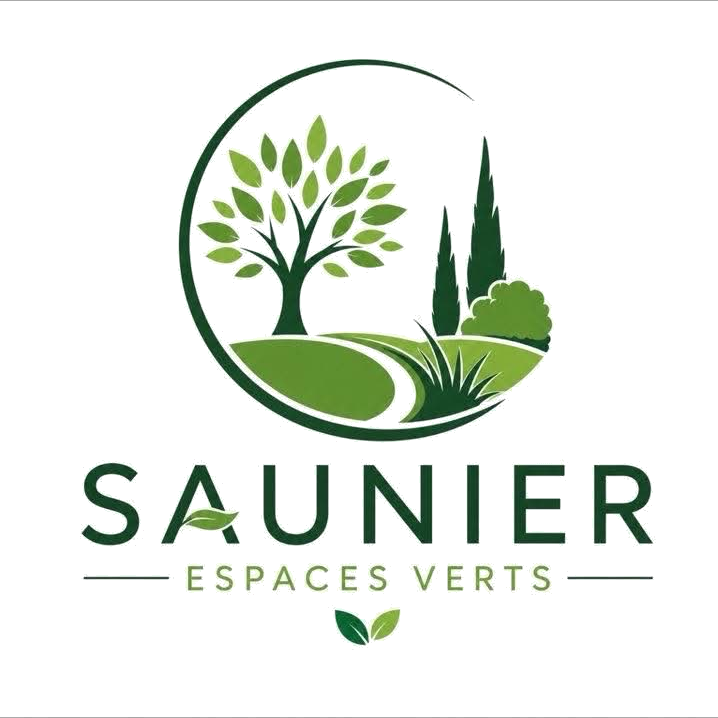 Logo SAUNIER Espaces Verts, paysagiste dans le Maine-et-Loire